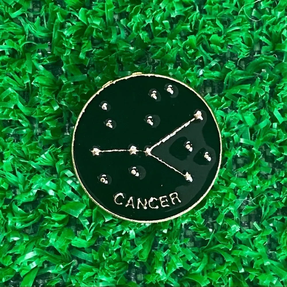 Cancer Zodiac Enamel Pin/ Brooch Lapel